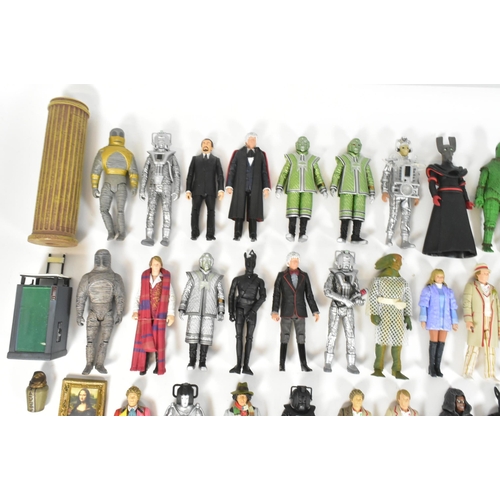 495 - Doctor Who - Character Options - a large collection of 'Classic Who' action figures and accessories ... 