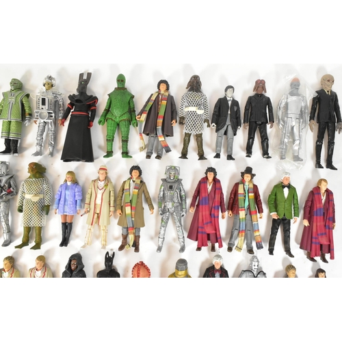 495 - Doctor Who - Character Options - a large collection of 'Classic Who' action figures and accessories ... 