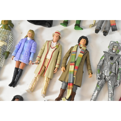 495 - Doctor Who - Character Options - a large collection of 'Classic Who' action figures and accessories ... 