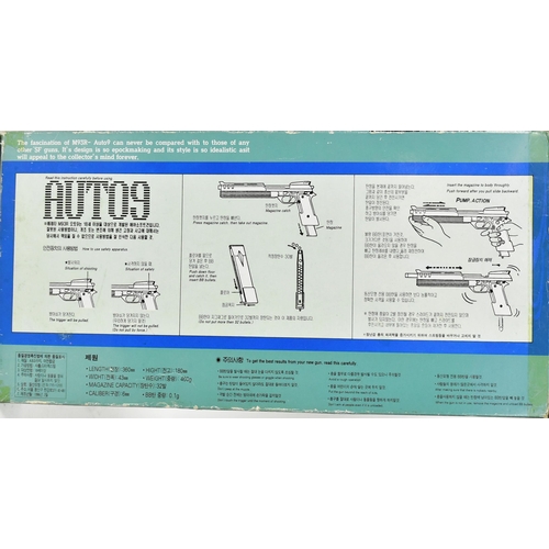 505 - Robocop (1987) - a vintage 1990s Japanese made Airsoft ' Auto 9 ' Beretta prop replica toy gun. Hous... 