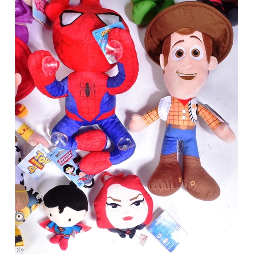 506 - A collection of assorted plush toys of TV & Film / Action Figures interest to include; Star Wars Sto... 