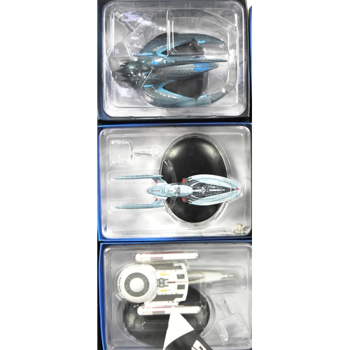 511 - Star Trek - a collection of x15 assorted Eaglemoss made diecast Star Trek spaceship models. Models i... 