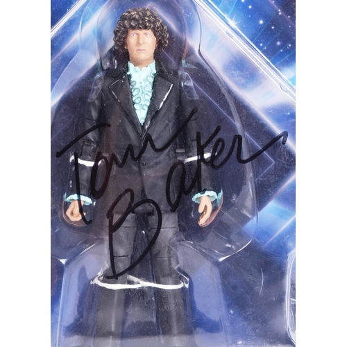 512 - Doctor Who - Underground Toys - Tom Baker (Fourth Doctor) - autographed ' The Fourth Doctor Regenera... 