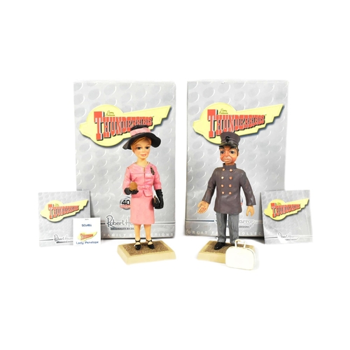 522 - Thunderbirds - Gerry Anderson - Robert Harrop - x2 resin figures / statues comprising TBF06 Parker (... 