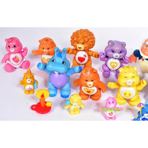 526 - Care Bears - a collection of vintage 1980s rubber Care Bear action figures to include Share Bear, Gr... 