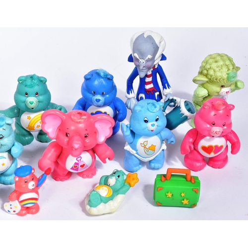 526 - Care Bears - a collection of vintage 1980s rubber Care Bear action figures to include Share Bear, Gr... 