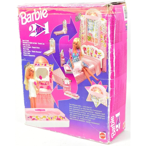 528 - Barbie - a collection of x3 vintage 1990s Mattel made Barbie playsets comprising Horse Trailer, Supe... 