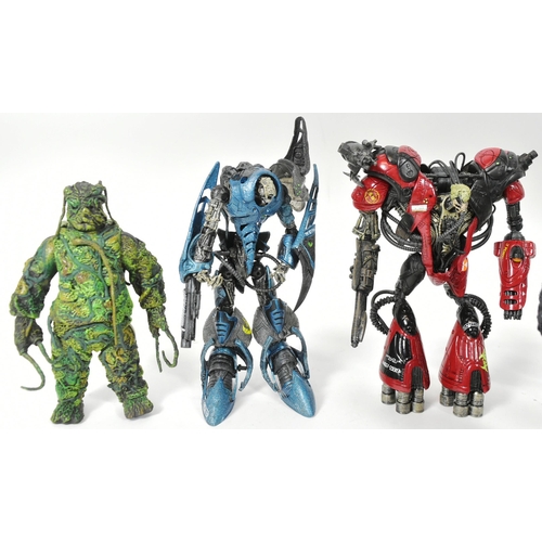 545 - Action Figures - a collection of assorted sci-fi and gaming action figures to include: Halo Promethe... 