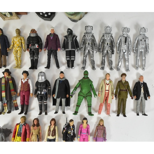 555 - Doctor Who - Character Options - a collection of 'Classic Who' Dr Who action figures by Character. I... 