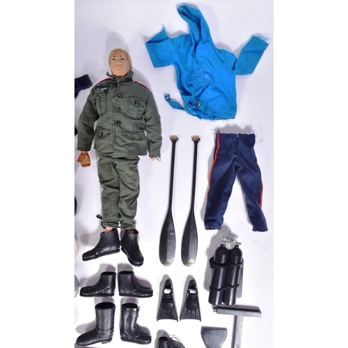 557 - Action Man - an original vintage Palitoy Action Man figure with a selection of clothing and accessor... 