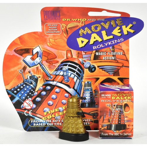 566 - Doctor Who - Product Enterprise - a collection of x5 Movie Dalek Rolykins figures with 'Magic Floati... 