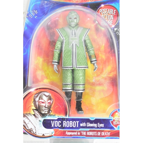 625 - Doctor Who - Character Options - x2 Character made Doctor Who action figures comprising; Mummy Robot... 