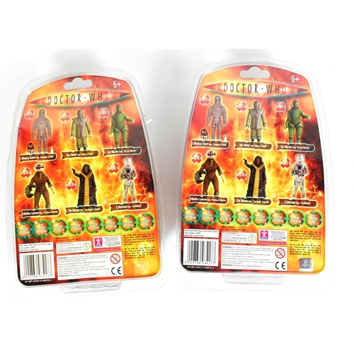 625 - Doctor Who - Character Options - x2 Character made Doctor Who action figures comprising; Mummy Robot... 