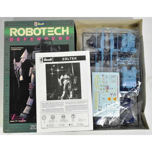 639 - Model Kits - x6 vintage Revell Robotech model kits, comprising of; no.1151 Robotech Defenders 'Zolte... 