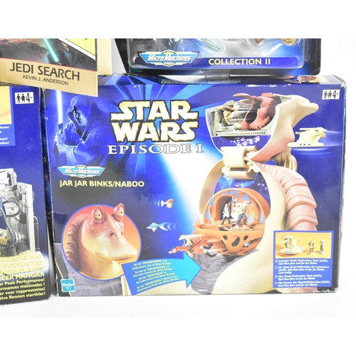 704 - Star Wars - Micro Machines / MicroMachines - a collection of assorted Galoob made Star Wars playsets... 