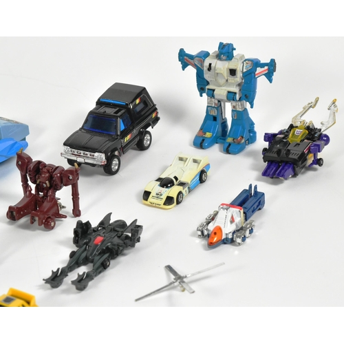 556 - Transformers - a collection of original vintage c1980s G1 Hasbro Transformers action figures / toys.... 