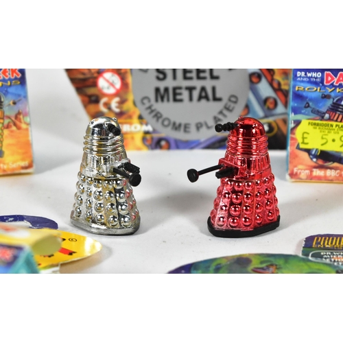 560 - Doctor Who - Product Enterprise - a collection of x6 Movie Dalek Rolykins figures with 'Magic Floati... 