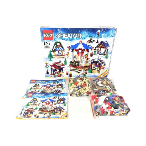 590 - Lego - an original Lego Creator Expert set No. 10235 Winter Village Market. The set with box, instru... 