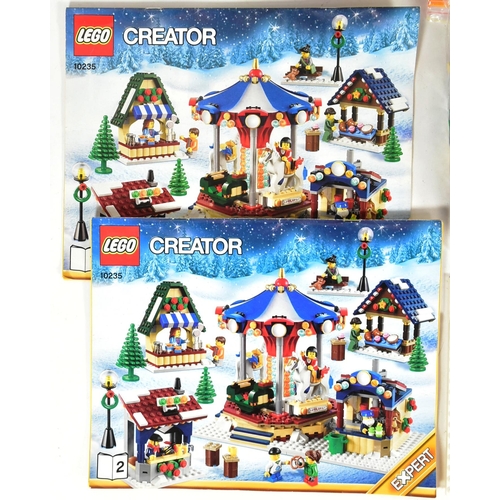 590 - Lego - an original Lego Creator Expert set No. 10235 Winter Village Market. The set with box, instru... 