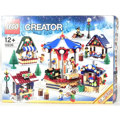 590 - Lego - an original Lego Creator Expert set No. 10235 Winter Village Market. The set with box, instru... 