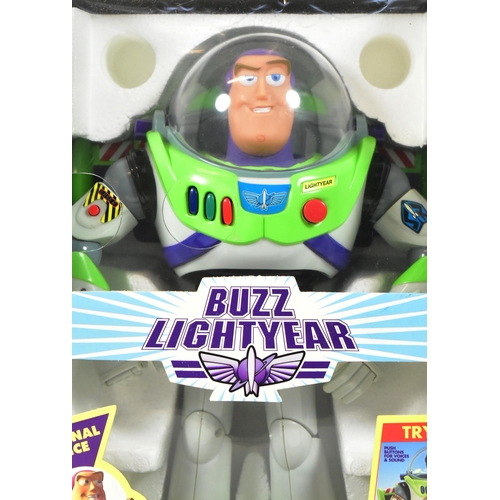 596 - Toy Story - an original Thinkway Toys Buzz Lightyear Toy Story action figure. Fully posable, three v... 