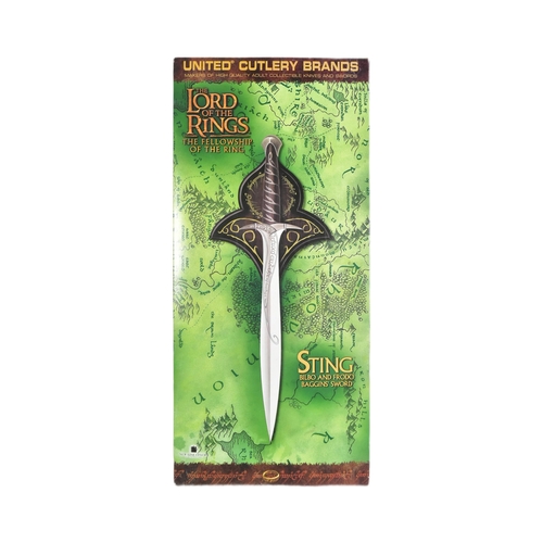 613 - Lord of the Rings - a replica / cosplay LOTR Lord of the Rings United Cutlery made Bilbo and Froddo ... 