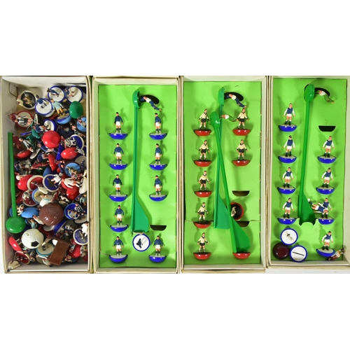 618 - Subbuteo - a collection of vintage Subbuteo table top football game sets and accessories. Five compl... 