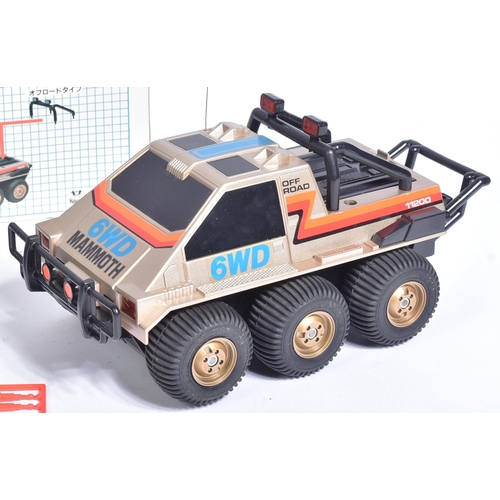 621 - An original vintage 1980s 1/18 scale Japanese Nikko Toys RC Radio Control x6 wheel drive off road ' ... 