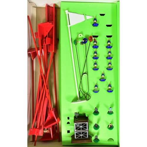 622 - Subbuteo - a vintage Subbuteo International Edition tabletop football game set with floodlights. The... 