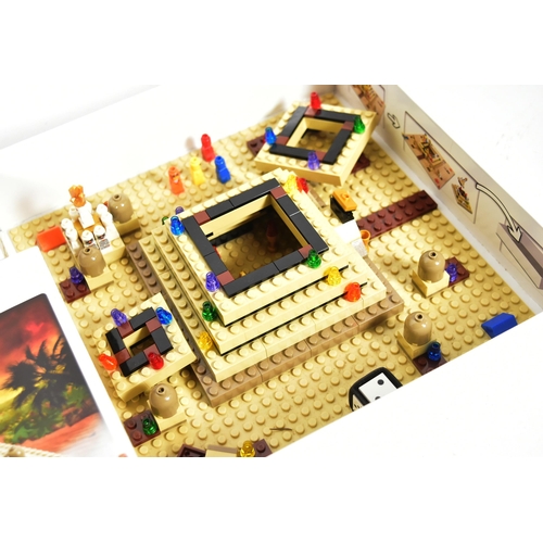 623 - Lego - a collection of x3 Lego games comprising 3843 Ramses Pyramid, 3858 Heroica Waldurk Forest and... 