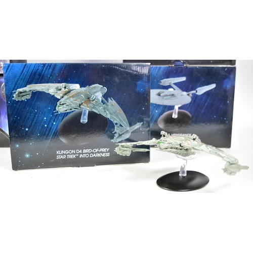 626 - Star Trek - a collection of x6 assorted 'large' Eaglemoss made diecast Star Trek spaceship models. M... 