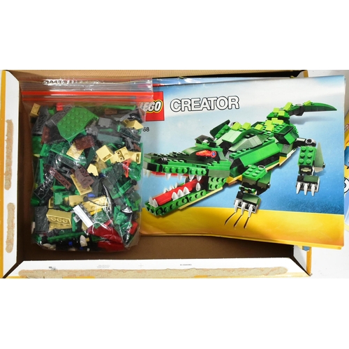 627 - Lego - x2 original Lego sets comprising 9441 Ninjago Kai's Blade Cycle, Minecraft 21102 The Forest, ... 