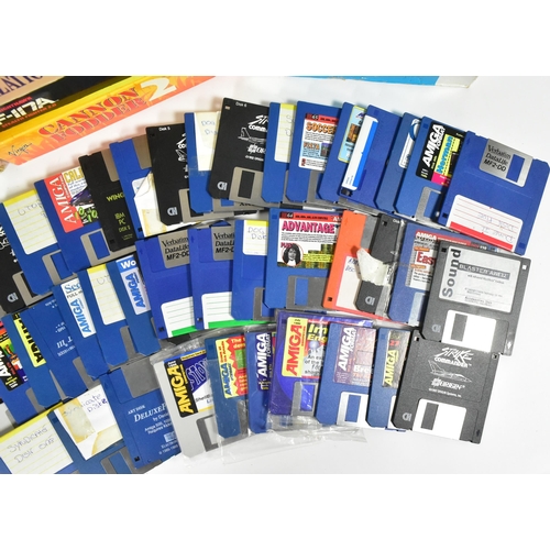 630 - Retro Gaming - a collection of vintage Commodore Amiga big box video game console games to include; ... 