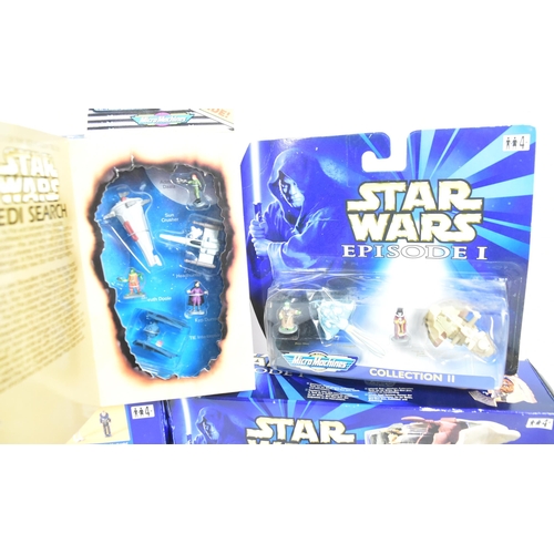 704 - Star Wars - Micro Machines / MicroMachines - a collection of assorted Galoob made Star Wars playsets... 