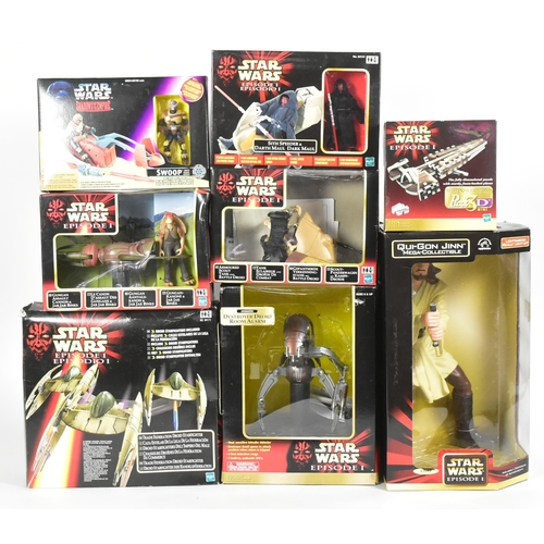 706 - Star Wars - Episode I - a collection of assorted boxed Episode 1 action figure playsets by Hasbro, t... 