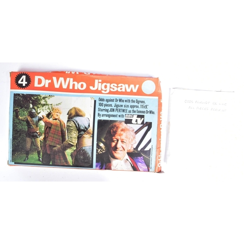 448 - Doctor Who - Jigsaw Puzzles - a collection of x5 original vintage 1970s & 1980s Dr Who jigsaw puzzle... 