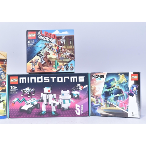 461 - Lego - a collection of assorted Lego sets of various themes comprising; Mindstorms 40413 Mini Robots... 