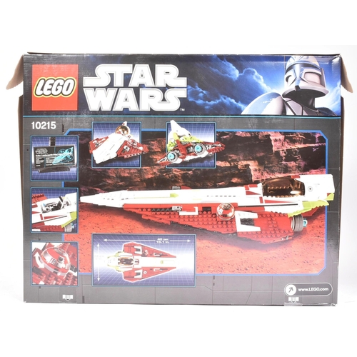 463 - Lego - an original Lego Star Wars set No. 10215 Obi-Wan's Jedi Starfighter. The set rebagged, with a... 