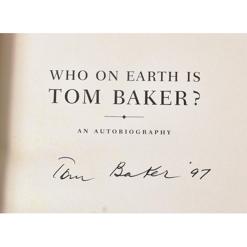 493 - Doctor Who - Tom Baker (Fourth Doctor) - collection of 'Tom Baker' related merchandise, each item si... 