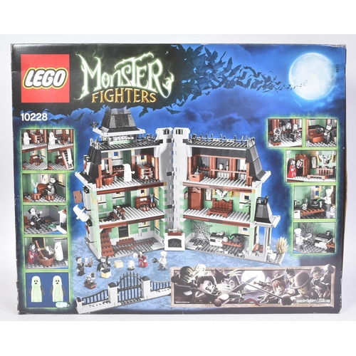 498 - Lego - an original Lego Monster Fighters set No. 10228 The Haunted House. The set rebagged, with all... 