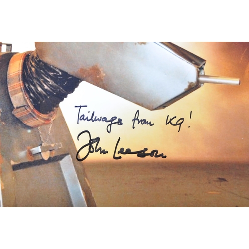 514 - Doctor Who – K9 – John Leeson (voice) – an autographed 16X12