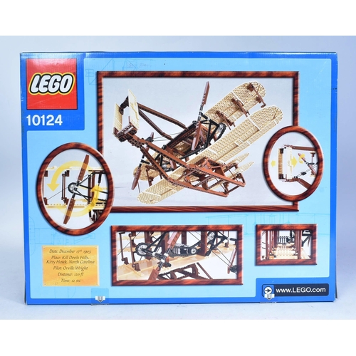 518 - Lego - an original Lego Sculptures set No. 10124 Wright Flyer. The set rebagged, with instructions a... 