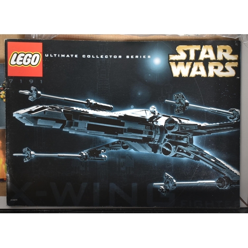 524 - Lego - an original Lego Star Wars UCS Ultimate Collector Series set No. 7191 X-Wing Fighter. The set... 