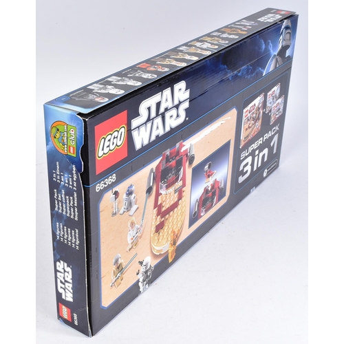 544 - Lego - Star Wars - a factory sealed Lego Star Wars set No. 66368 3 in 1 Superpack containing 8092 Lu... 