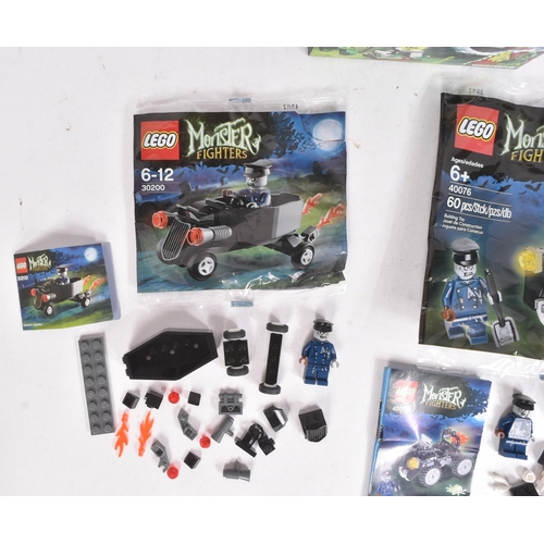 558 - Lego - x3 original Lego Monster Fighter sets comprising; 9461 The Swamp Creature, 30200 Zombie Coffi... 