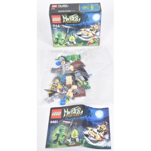 558 - Lego - x3 original Lego Monster Fighter sets comprising; 9461 The Swamp Creature, 30200 Zombie Coffi... 