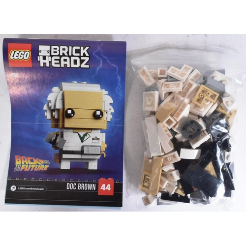 567 - Lego - an original Lego Brickheadz set No. 41611 Back To The Future Marty Mcfly & Doc Brown. The set... 