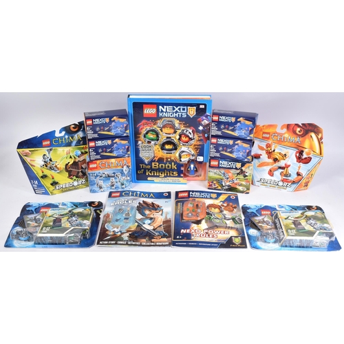 614 - Lego - a collection of factory sealed Lego Nexo Knights and Legends of Chima. Sets to include; x2 Ch... 