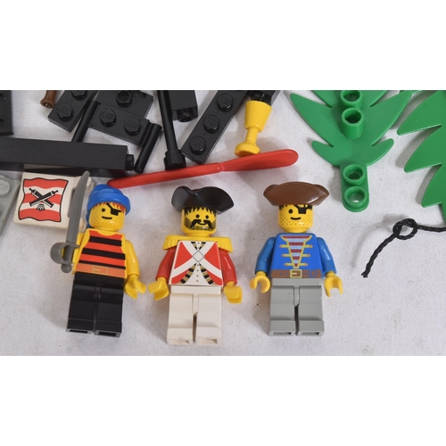 617 - Lego - x2 vintage 1990s Lego System sets comprising; 6258 Smuggler's Shanty and 6261 Raft Raiders. B... 