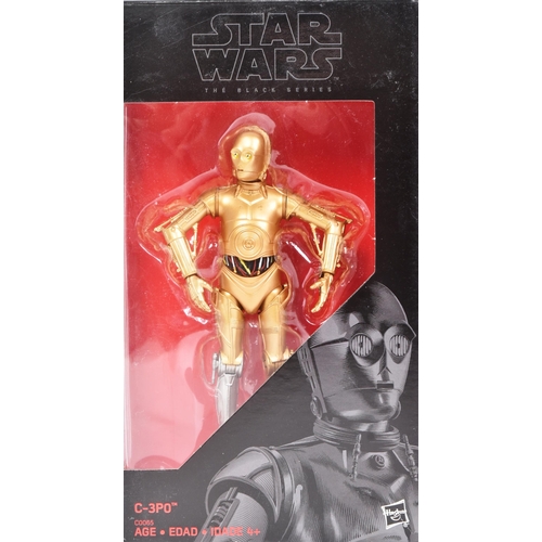 683 - Star Wars - The Black Series - x2 Hasbro made The Black Series boxed Star Wars action figures: C0065... 